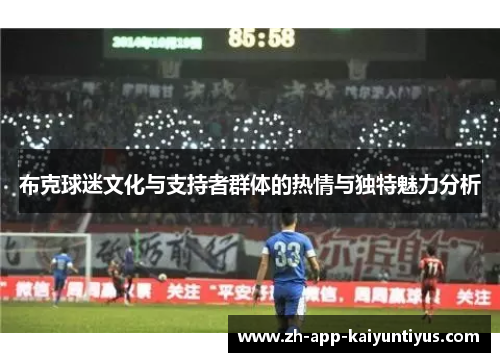布克球迷文化与支持者群体的热情与独特魅力分析
